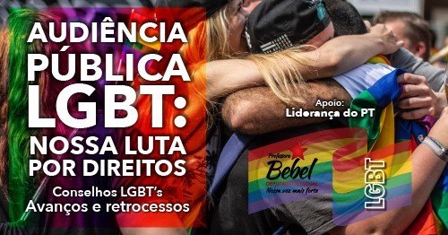 HOJE: AUDIÊNCIA PÚBLICA VAI DEBATER DIREITOS DOS LGBT