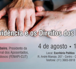 Marcos Martins realiza reunião mensal sobre previdência e os direitos dos idosos