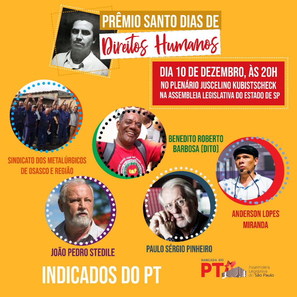 CENA POLÍTICA – QUARTA-FEIRA – 5 DE DEZEMBRO