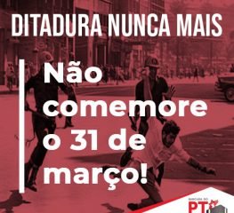 Parlamentares estaduais repudiam atos comemorativos ao golpe militar