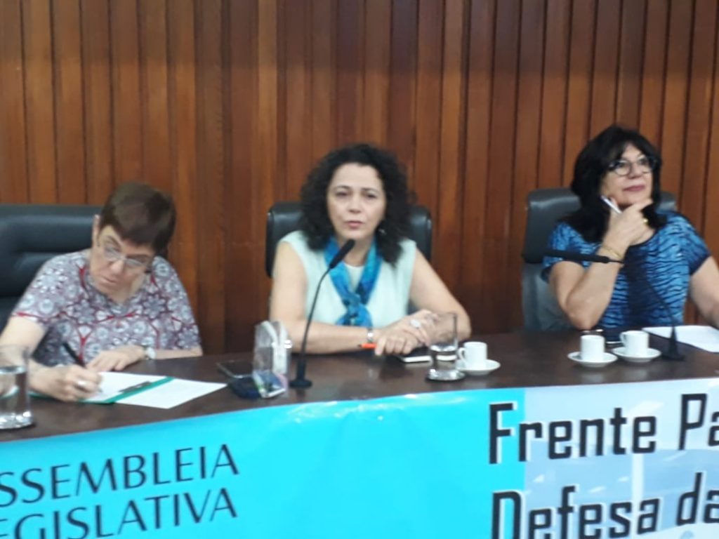 REITORA DA UNIFESP PARTICIPA DE REUNIÃO DA FRENTE EM DEFESA DAS UNIVERSIDADES