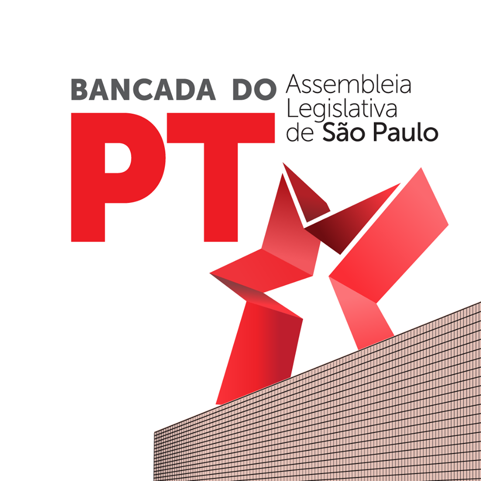 A bancada do PT na Alesp, nesta quinta (23), nas redes sociais