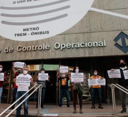 TODO APOIO AOS METROVIÁRIOS, CONTRA AS AMEAÇAS DO GOVERNADOR