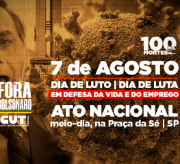 7 DE AGOSTO: DIA NACIONAL EM DEFESA DA VIDA E DO EMPREGO