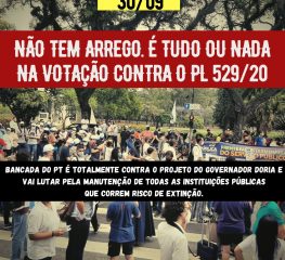 PT DENUNCIA CILADA EM EMENDA AGLUTINATIVA