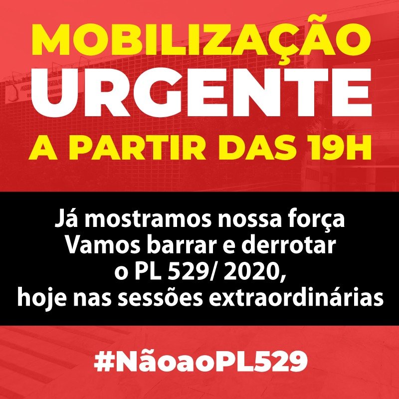 GOVERNISTAS CONVOCAM DUAS SESSÕES EXTRAS COM PL 529 E TENTAM CENSURAR OPOSIÇÃO