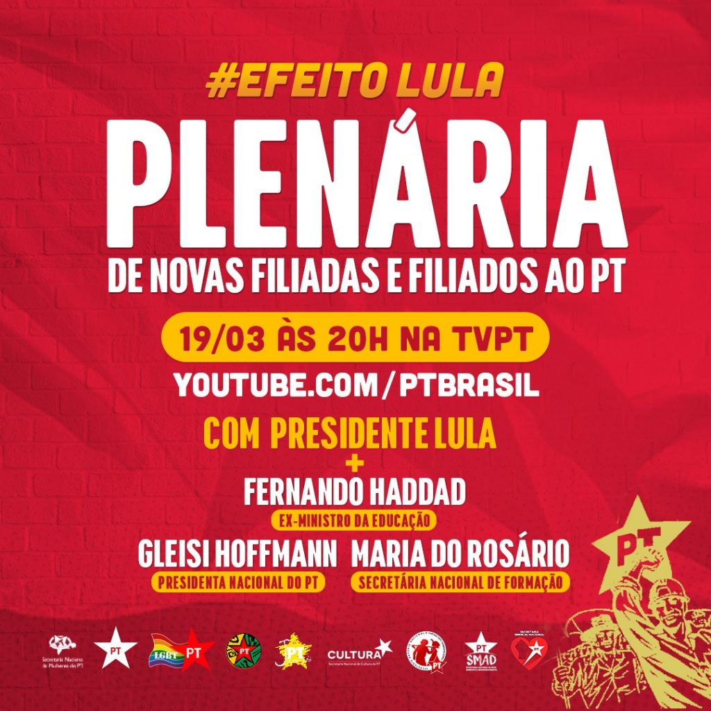 Informativo da Liderança do PT – sexta-feira, 19 de março