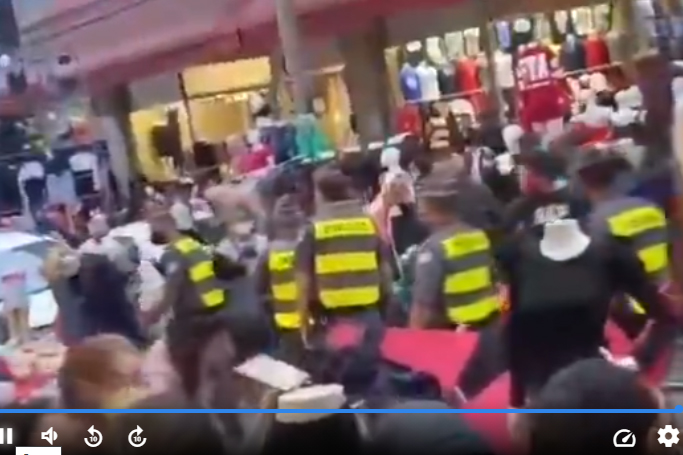 LÍDER DO PT PEDE APURAÇÃO DE AÇÃO POLICIAL VIOLENTA CONTRA COMERCIANTES NO BRÁS