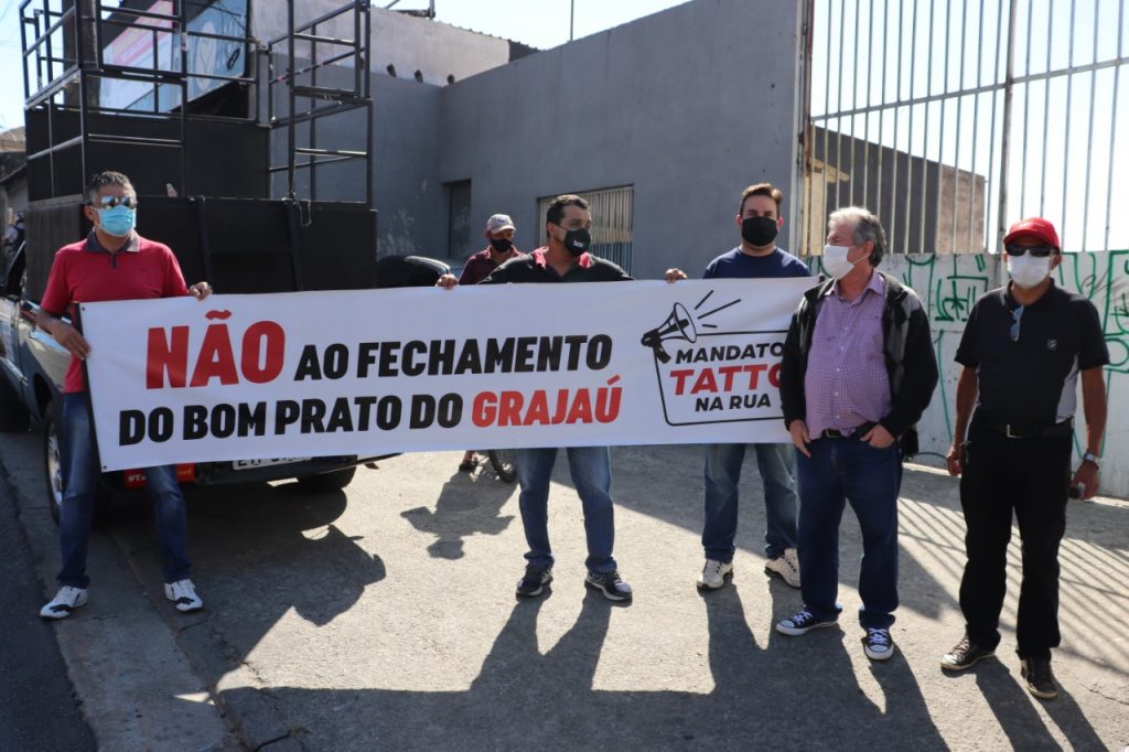 População não quer o fechamento do Bom Prato do Grajaú