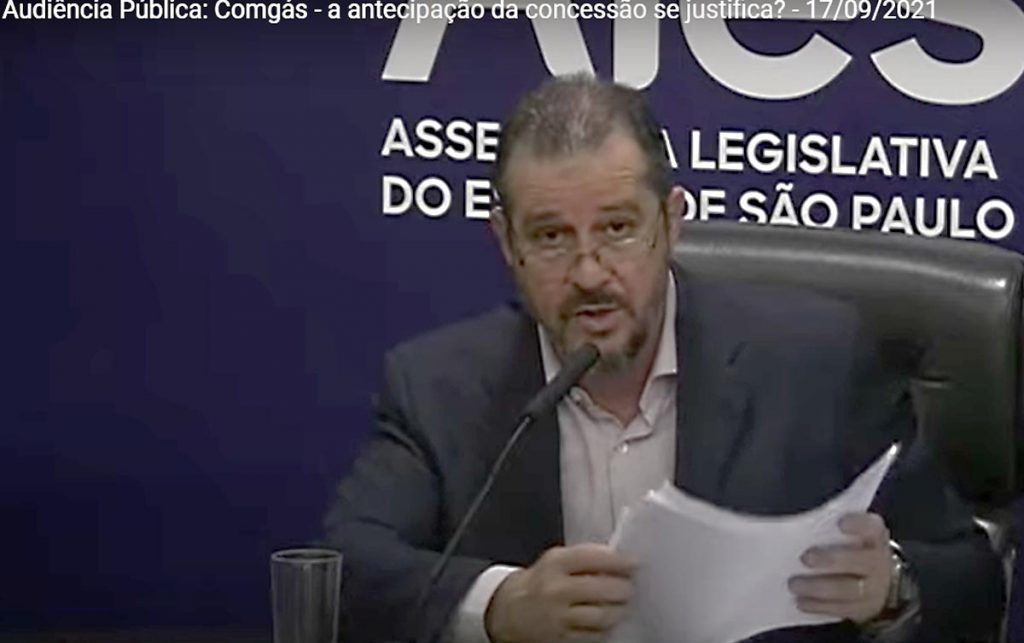 AUDIÊNCIA DISCUTE ANTECIPAÇÃO DA PRORROGAÇÃO DA CONCESSÃO DA COMGAS AUDIÊNCIA DISCUTE ANTECIPAÇÃO DA PRORROGAÇÃO DA CONCESSÃO DA COMGAS