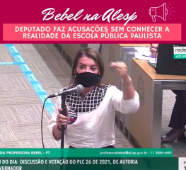Destaque das redes sociais da deputada Professora Bebel