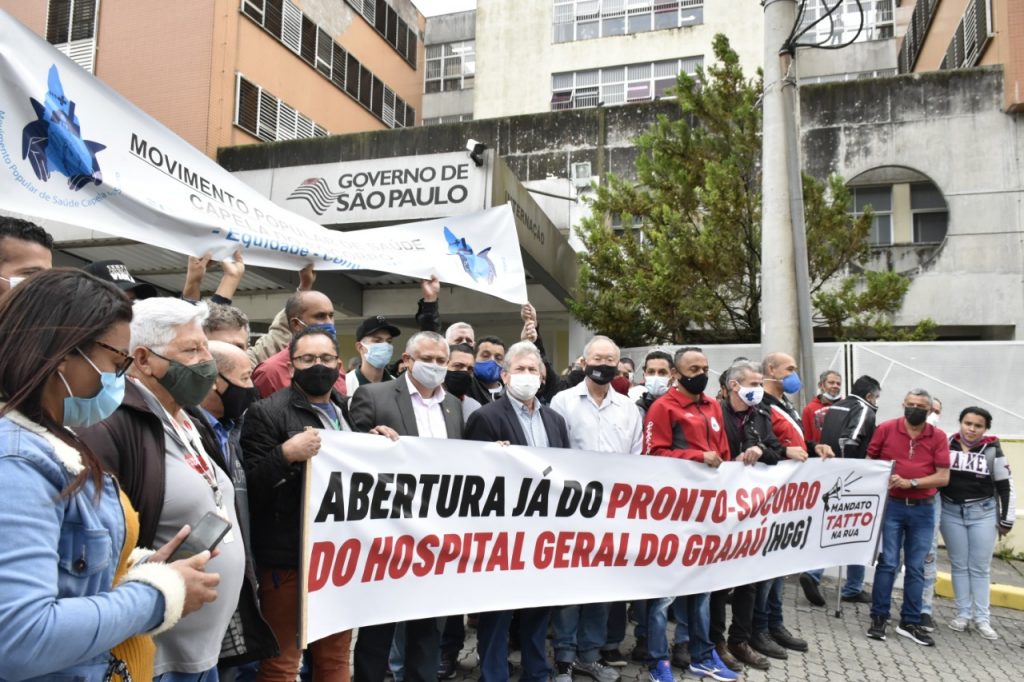 Deputados fazem fiscalização pela reabertura de PS’s da zona sul