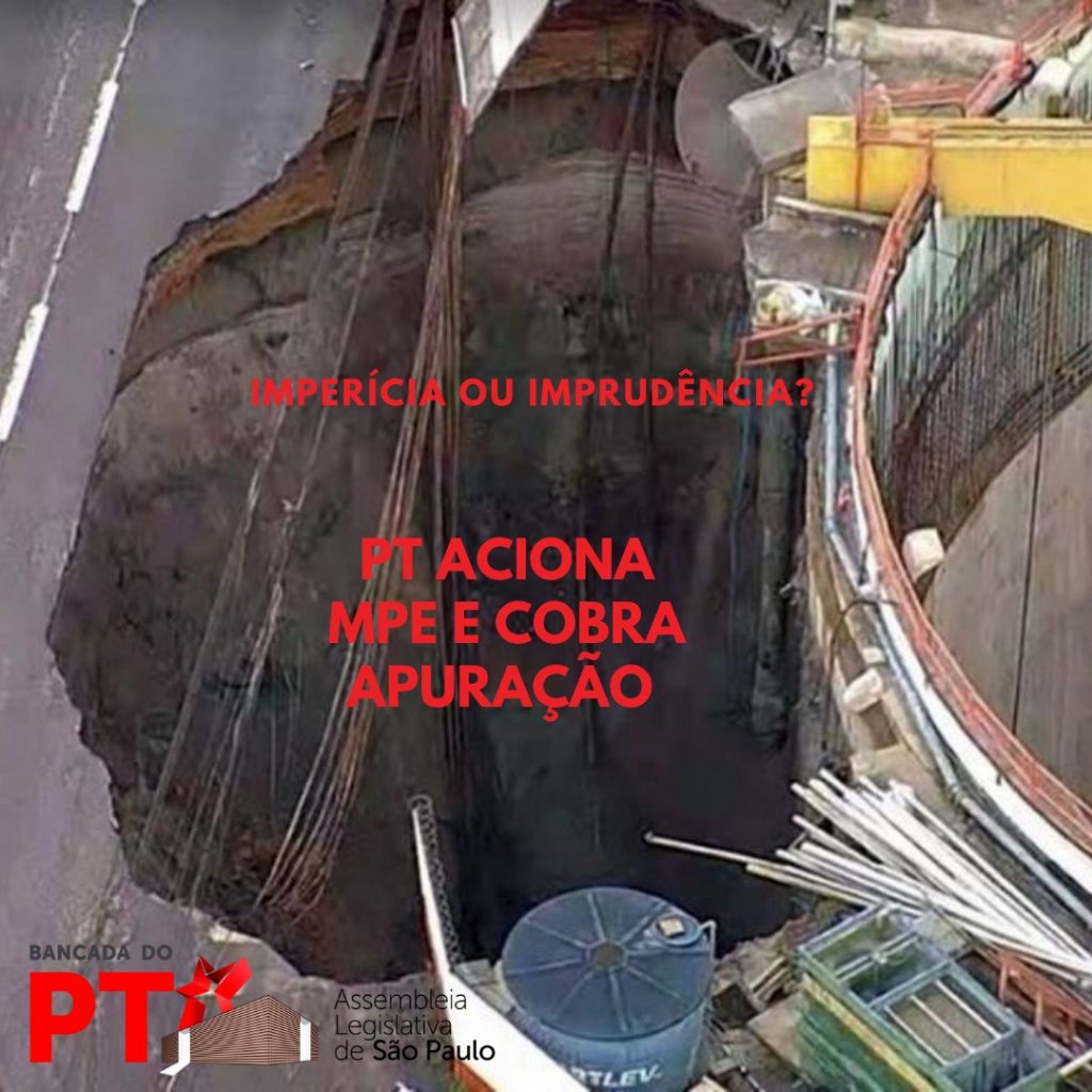 PT aciona MPE para investigar acidente na Linha 6 -Laranja