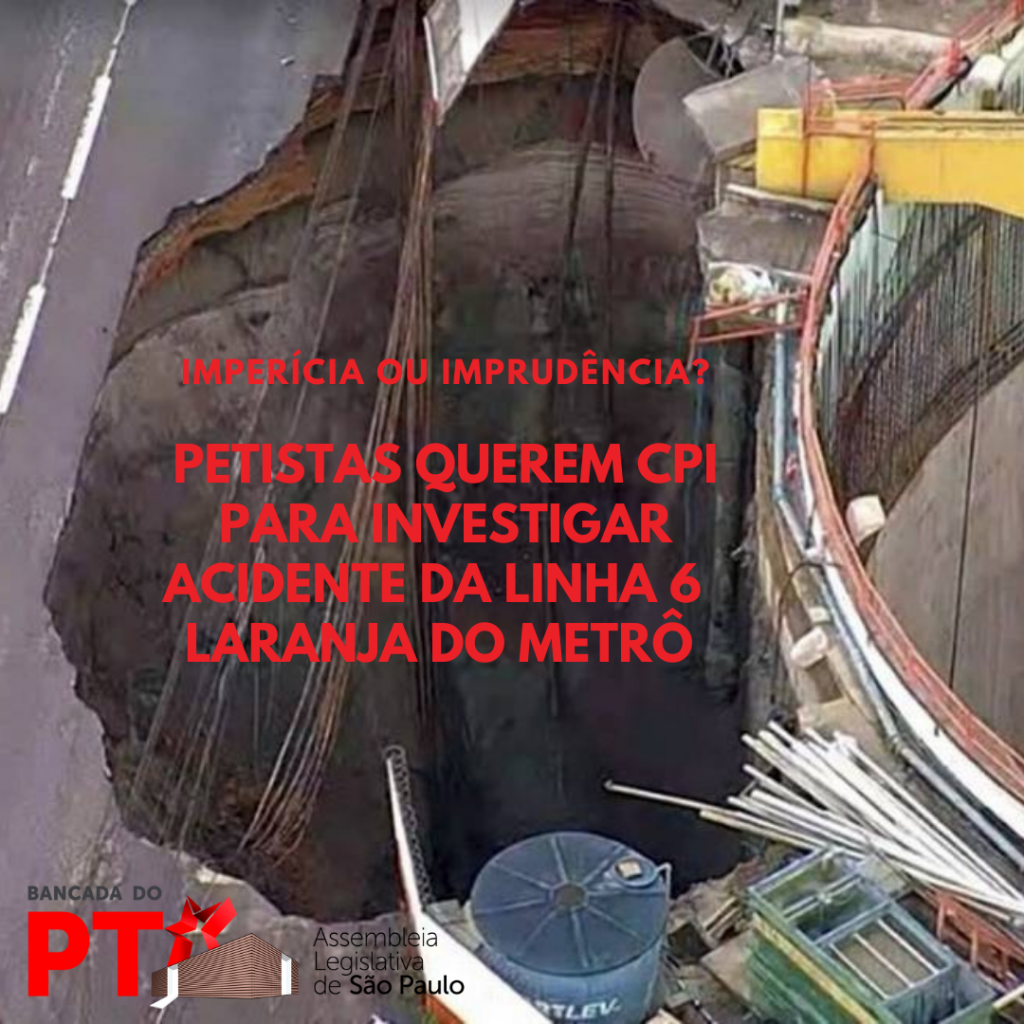Audiência pública sobre o acidente na Linha 6 – Laranja do Metrô