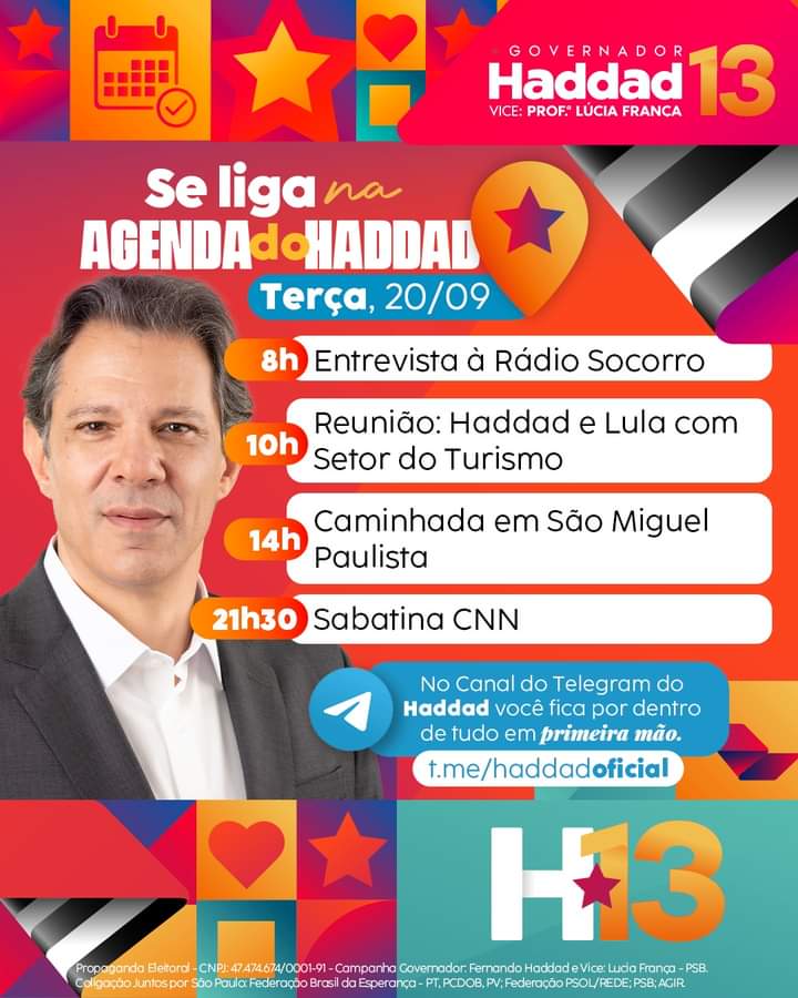 Terça-feira, 20 de setembro Terça-feira, 20 de setembro