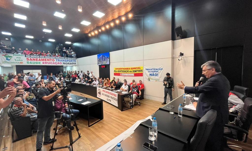 TRABALHADORES DO METRÔ E DA CPTM SE MOBILIZAM CONTRA PRIVATIZAÇÕES