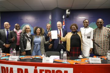 Ato celebra Dia da África e laços antirracistas