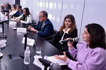 Bancada reúne-se com ministra Nísia Trindade, da Saúde