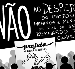Projeto Meninos e Meninas de Rua está ameaçado por ação do prefeito de SBC