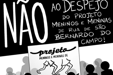 Projeto Meninos e Meninas de Rua está ameaçado por ação do prefeito de SBC