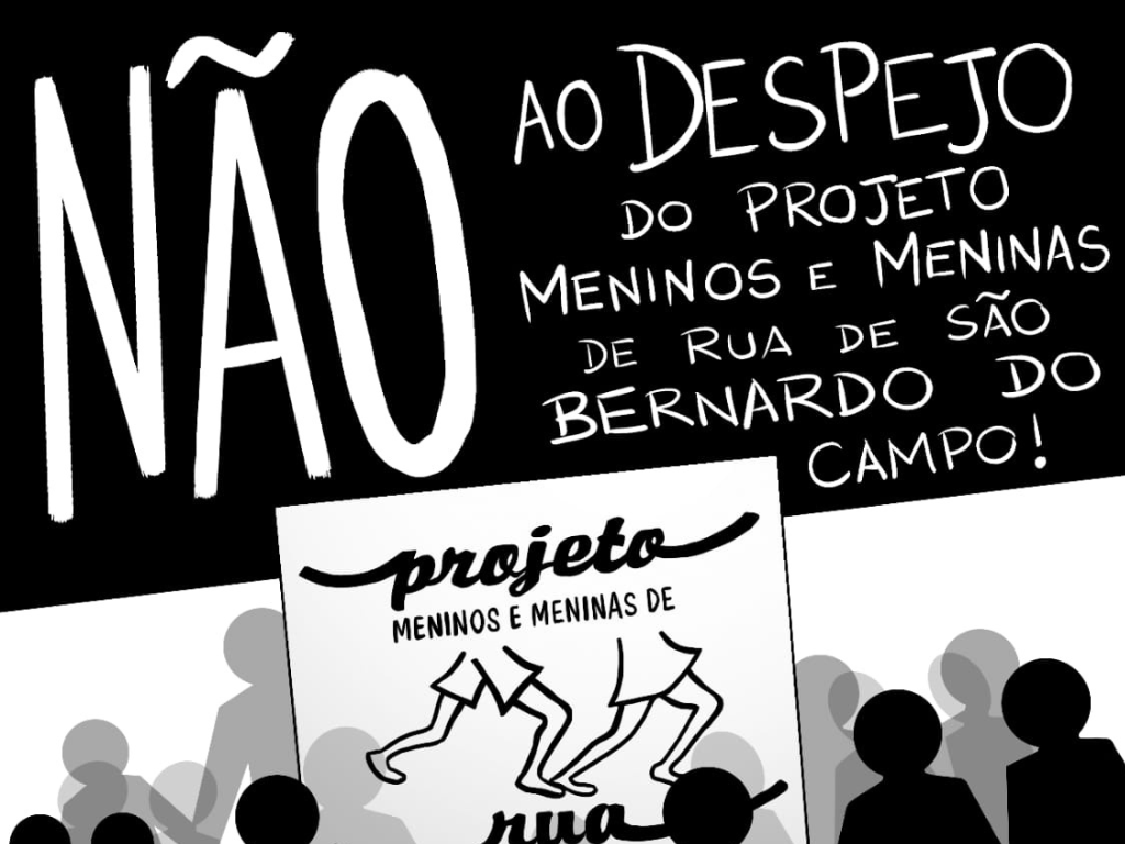 Projeto Meninos e Meninas de Rua está ameaçado por ação do prefeito de SBC
