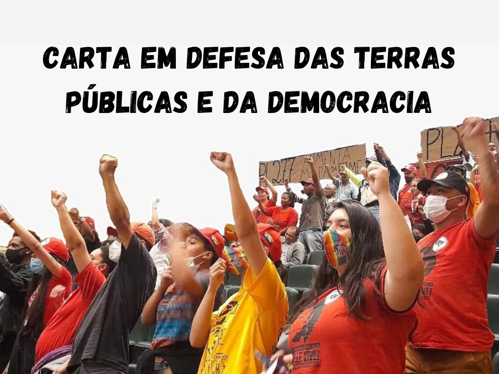 Ato e carta defendem terras públicas e reforma agrária em SP