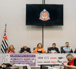PT, movimentos sociais e sindicatos discutem PL que privatiza Sabesp
