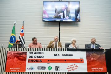 CASO DE CONTAMINAÇÃO DA RHODIA É LEMBRADO DEPOIS DE 30 ANOS