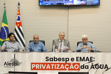 Audiência aprofunda debate sobre a privatização da água