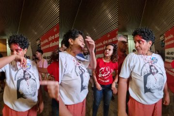 PM ESPANCA MANIFESTANTES CONTRÁRIOS À PRIVATIZAÇÃO DA SABESP