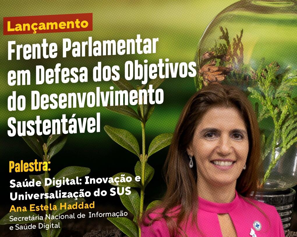 Com palestra sobre Saúde Digital, Simão Pedro lança Frente dos Objetivos do Desenvolvimento Sustentável da ONU