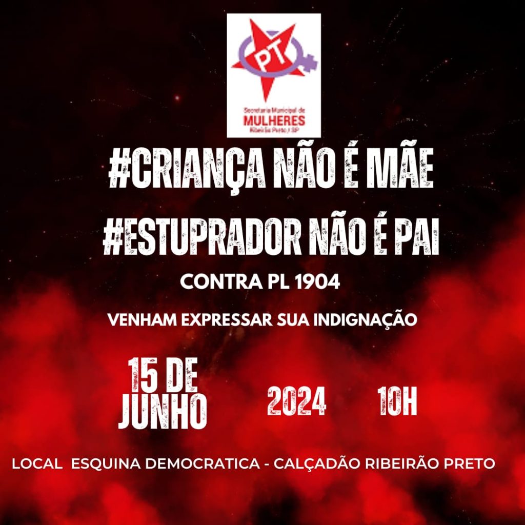 Crescem mobilizações contra PL da gravidez infantil