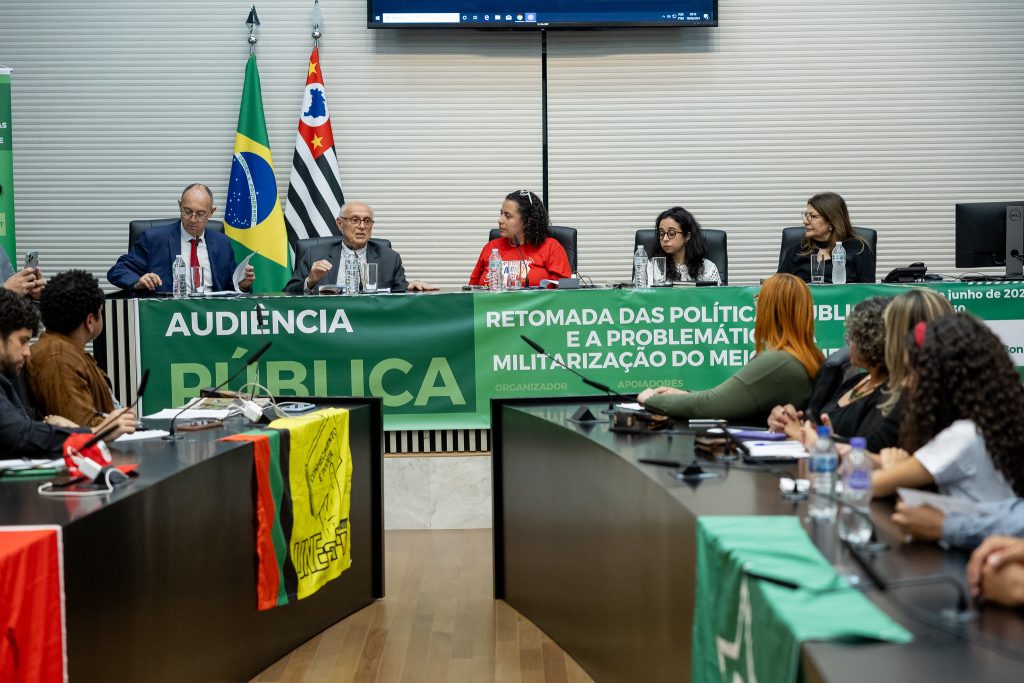Juventude defende meio ambiente e sustentabilidade em audiência na Alesp