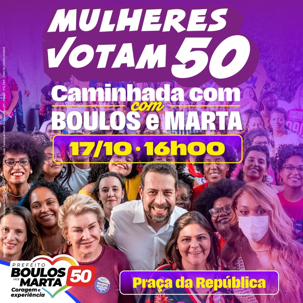 Mulheres votam 50