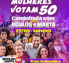 Mulheres votam 50