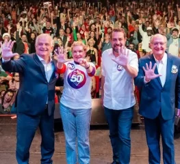 Alckmin e Márcio França reforçam Frente Ampla em defesa de Boulos e Marta