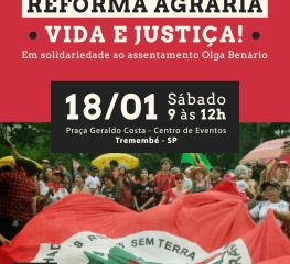 Ato por reforma agrária, vida e justiça