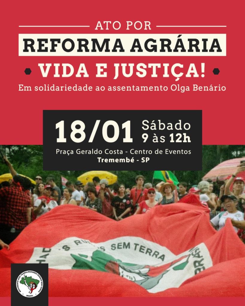 Ato por reforma agrária, vida e justiça