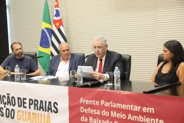 AUDIÊNCIA PÚBLICA DEBATE POLUIÇÃO DAS PRAIAS DO GUARUJÁ