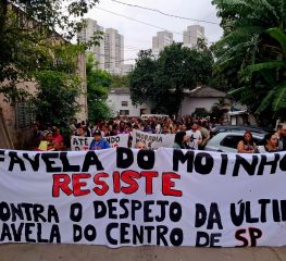 Política de guerra do governo Tarcísio na remoção de famílias da favela do Moinho