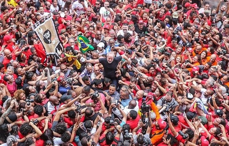 7 anos da prisão de Lula
