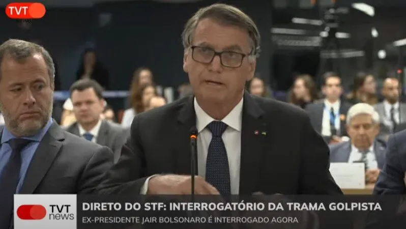 Bolsonaro no banco dos réus, STF ao vivo