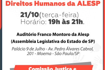 LANÇAMENTO DA BANCADA DE DIREITOS HUMANOS NA ALESP